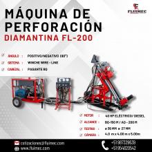 MAQUINA DIAMANTINA FL - 200 MINERIA GEOLOGIA SOCAVON 